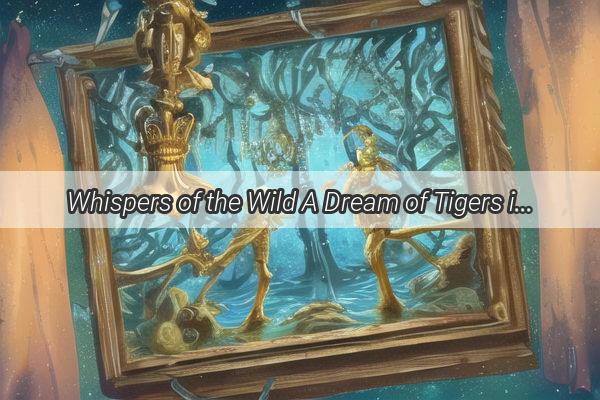 Whispers of the Wild A Dream of Tigers in the Snows Embrace